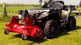 Kehrmaster Frontschlegelmäher - Quad ATV Rasenmäher - 2016