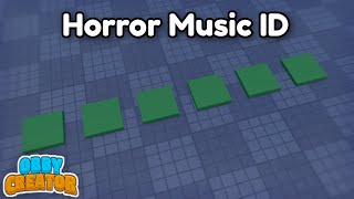 Horror Music ID Showcase || Roblox - Obby Creator screenshot 4
