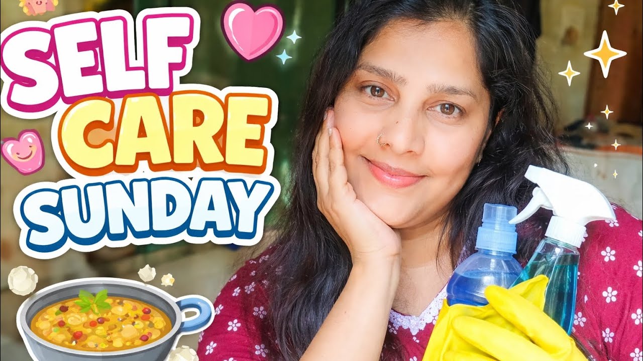 Sunday Full Day Vlog | Cleaning 🧹 Cooking 🍳 Self Care 💆‍♀️