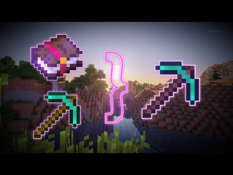 КАК ПОЧИНИТЬ КИРКУ С ПОЧИНКОЙ И ШЁЛКОВЫМ КАСАНИЕМ В MINECRAFT?