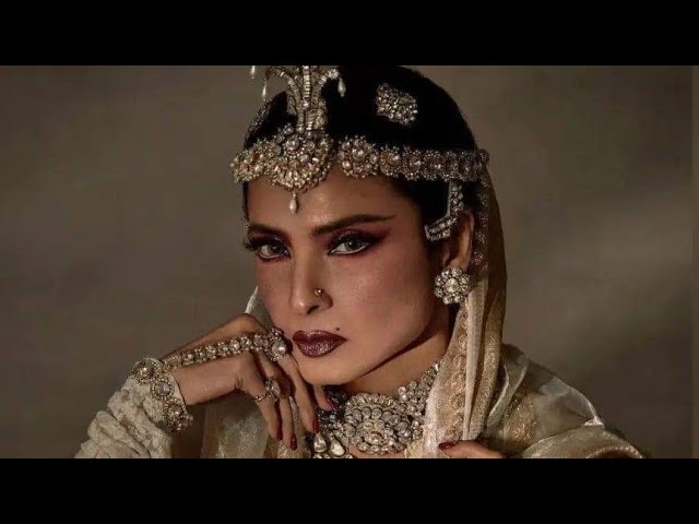 rekha: A diva for ages! Rekha graces Vogue Arabia cover; from regal to  bling, the stunner steals the show in four dazzling looks - The Economic  Times