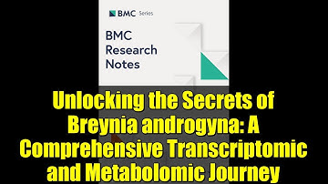Unlocking the Secrets of Breynia androgyna: A Comprehensive Transcriptomic and Metabolomic Journey