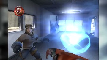 TimeSplitters 2 (Xbox) - Site & Dam Multiplayer Gameplay Online 2022