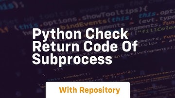 python check return code of subprocess