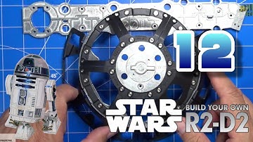 Build the Premium 1:2 Scale R2-D2 Issue 12 - Head Frame & Right Leg Components