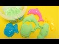 Colorful Magic Sand with Molds Playset