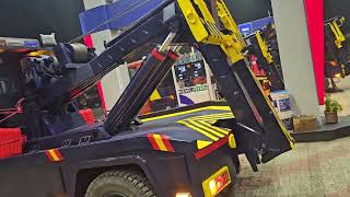 New modal tow truck crane jammu for  police ( j&k)manufacturer by Kamal crane ambala haryana.