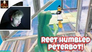REET FRAN vs PETERBOT FAXUTY😳 [FORTNITE TOKEN/WAGER]