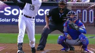 Charlie Blackmon rips a solo home run to right field