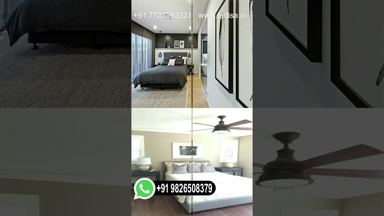 Modern bedontwerp Slaapkamerdecoratieartikelen Tekenkamer Decor