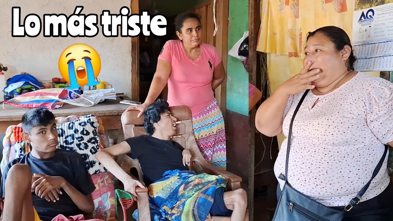 (Dios mío)🥺Qué les pasó a estos JOVENES? CON EL CORAZÓN💔 su madre sufre con ellos.