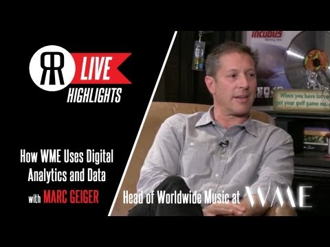 Marc Geiger of WME on Digital Data, Analytics, and "Old School Metrics"