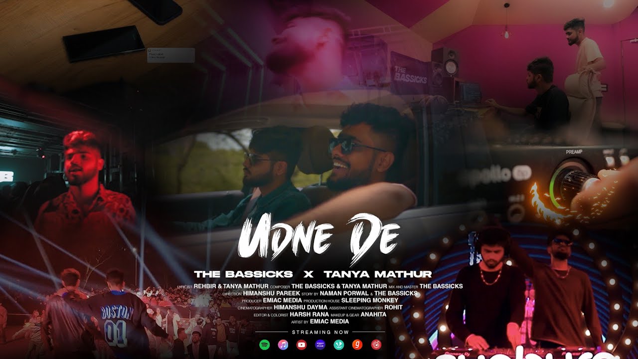 Watch Udne De - The Bassicks & Tanya Mathur (Official Music Video) on YouTube Watch Udne De - The Bassicks & Tanya Mathur (Official Music Video) on YouTube