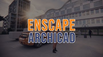 ENSCAPE for ARCHICAD - Lesson 01 - Download, Install, Start, Sync, Real Time Render, Interface, Menu