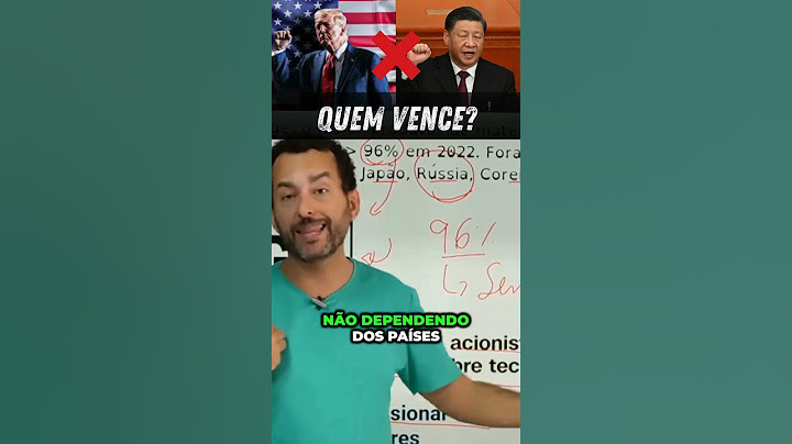QUEM VENCE | CHINA E ESTADOS UNIDOS | GEOPOLÍTICA |