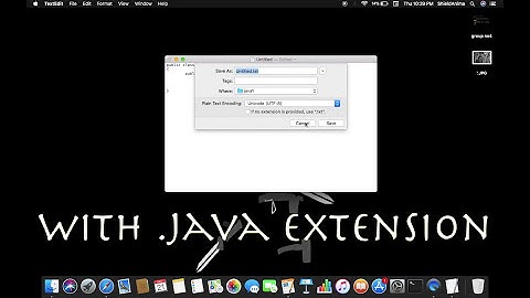 How to run java program on Mac (Using Terminal)