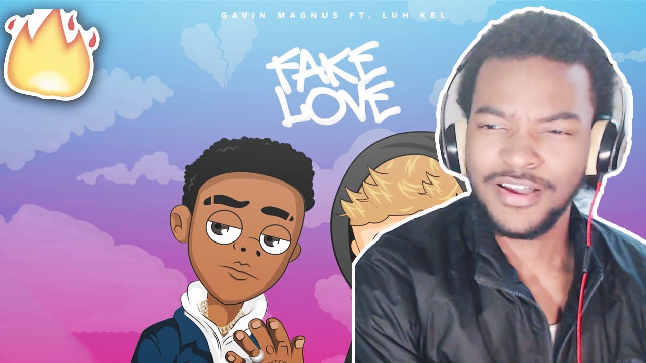 Gavin Magnus Fake Love (Official Audio) ft. Luh Kel REACTION YouTube