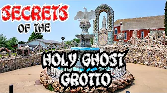 HOLY GHOST GROTTO | Unbelievable Man-Made SHRINE! Dickeyville, WI