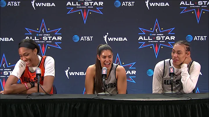 Kelsey Plum, A'ja Wilson, Dearica Hamby Media Avai...