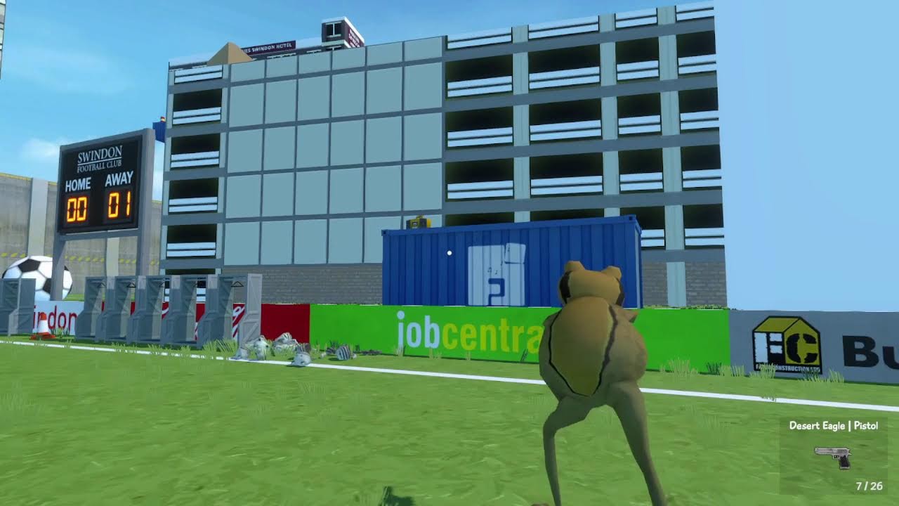 THE AMAZING FROG!?Unlocking guns?