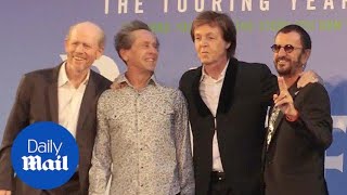 Paul And Ringo With Director Ron Howard Producer Brian Grazer - Daily Mail