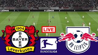 🔴 LIVE : Leverkusen gegen RB Leipzig | Bundesliga 2025/26 | Video Game Simulation