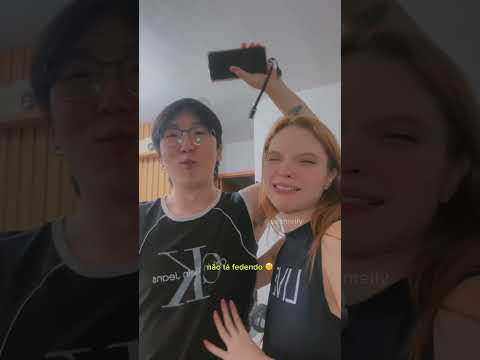 동양사람들은 겨드랑이 냄새가  정말 안나나?! ㅋㅋㅋㅋㅋㅋ 내남편은 냄새 조금 나 😂 샤워 안 하면 많이 나고 😂😂😂 #국제부부 #한국 #브라질 #문화 #국제커플