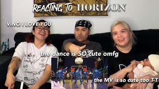 Reacting to HORI7ON 'LUCKY' MV [THIS MV IS SO CUTE OMG]