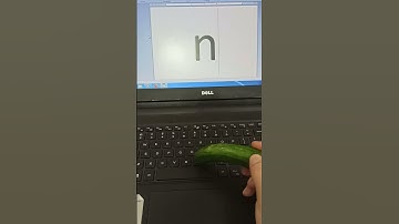 How to press button N on keyboard with a cucumber Intermediate lessons #shorts #asmr #trending