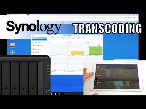 Synology NAS Plex Transcoding 1080p and 4K