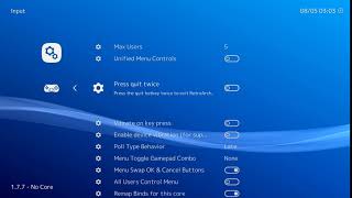 RetroArch 1.7.7 - Press Quit Twice To Exit screenshot 5