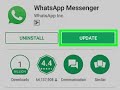 how to update whatsapp