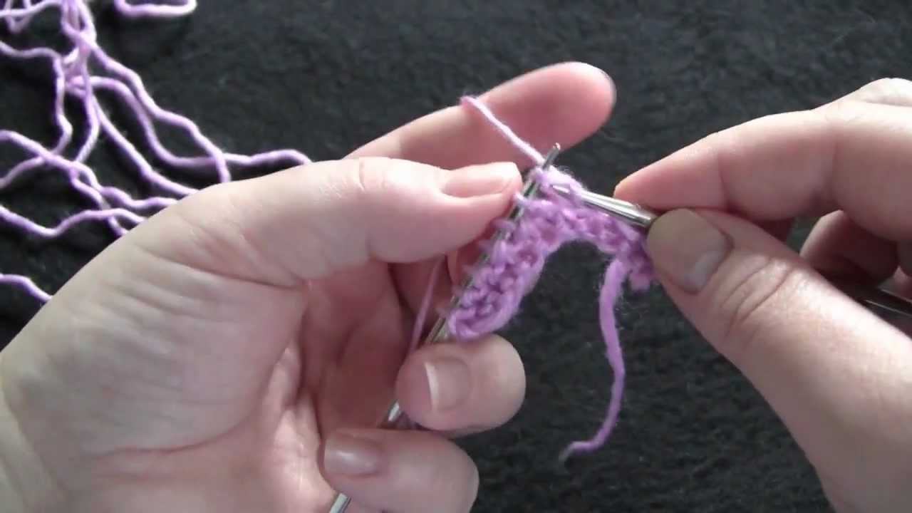 Knitting Flat With Circular Needles