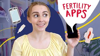 I Tried 5 Different Fertility/Menstrual Tracking Apps (so much data )