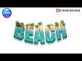 3D Typography Design Canva Tutorial Text Effect