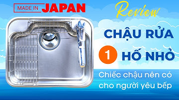 Chậu rửa bát nhật Shigeru IK-K-FS | Chậu rửa chén của nhật loại nhỏ