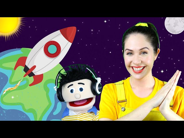 Zoom Zoom Zoom, We're Going to the Moon | Fingerplay | Songs for kids class=