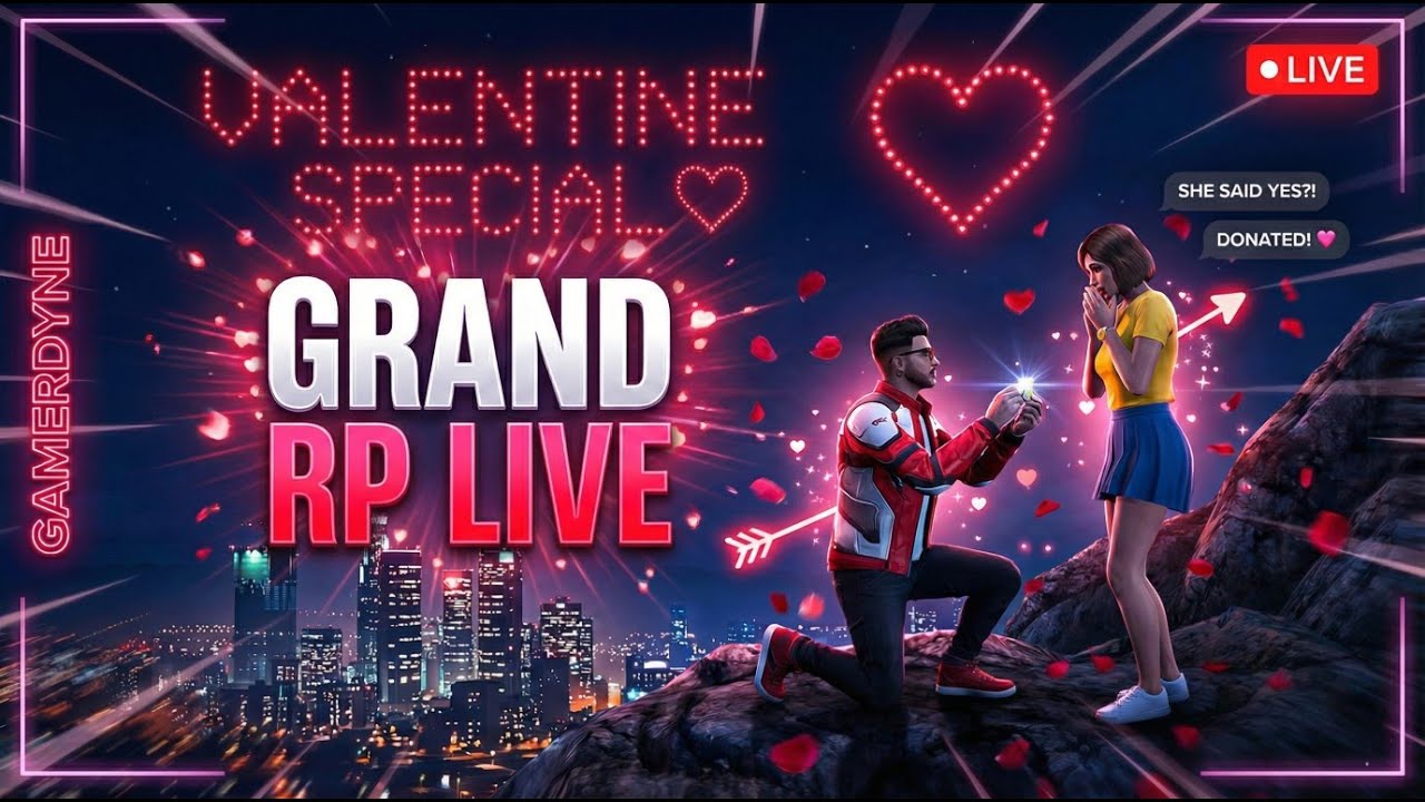 Love Rp 🔴Grand RP Live Stream 🔴| Valentine’s Special on Grand RP 💘 | Love, War ...