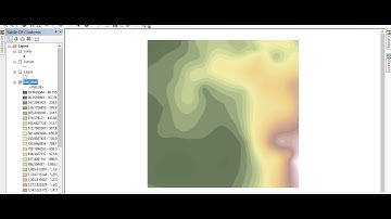 Topo To Raster en ArcGIS(Metodo de interpolacion)