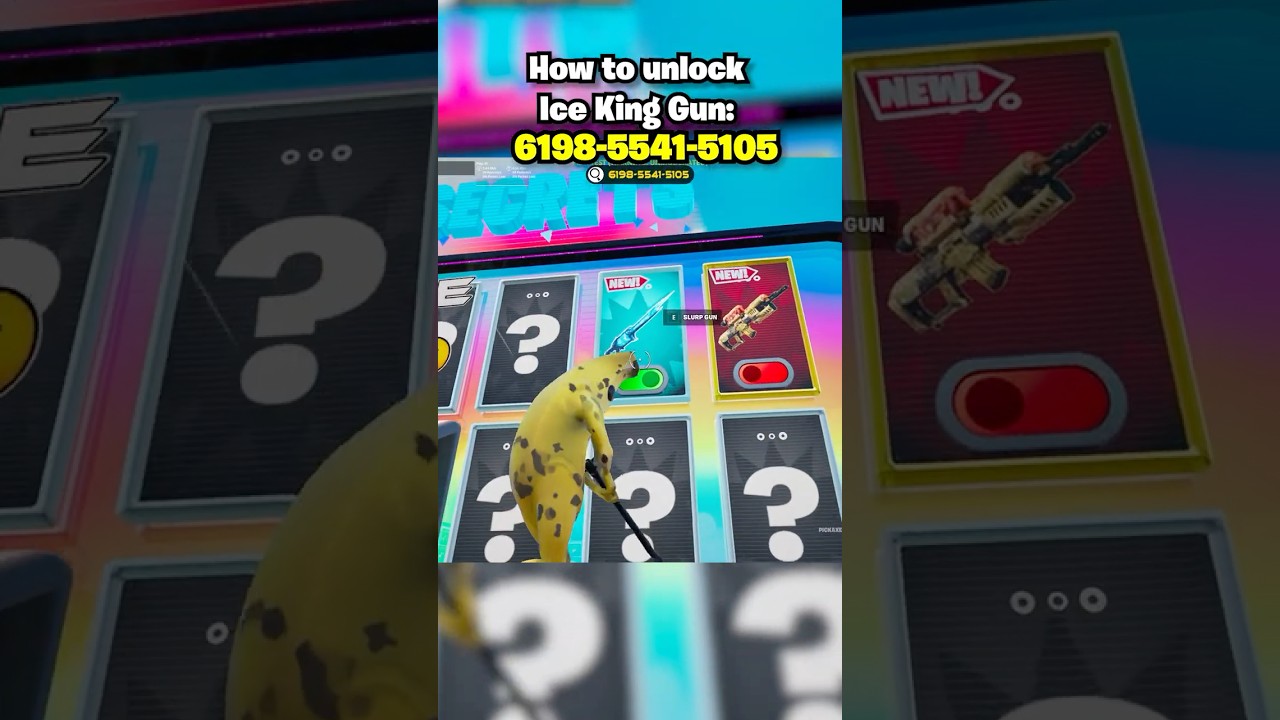 How to Unlock the ICE KING Gun in Super 1v1 FFA!