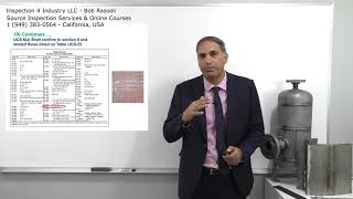 ASME VIII Div.1 Pressure vessel Plate Material Requirements - API SIFE & ASME Exam Questions
