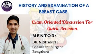 HISTORY AND EXAMINATION OF A BREAST CASE