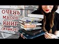 ОЧЕНЬ МНОГО КНИГ / ПРОЧИТАННОЕ ЗА ЯНВАРЬ 2018