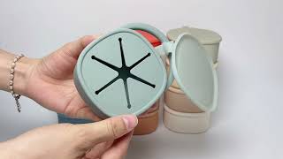 Silicone Collapsible Snack Cups