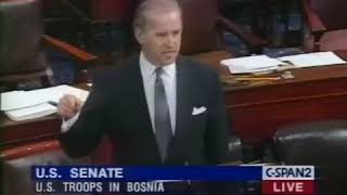 Joe Biden - Bosnia Mission Resolution Debate  - 13-12-1995