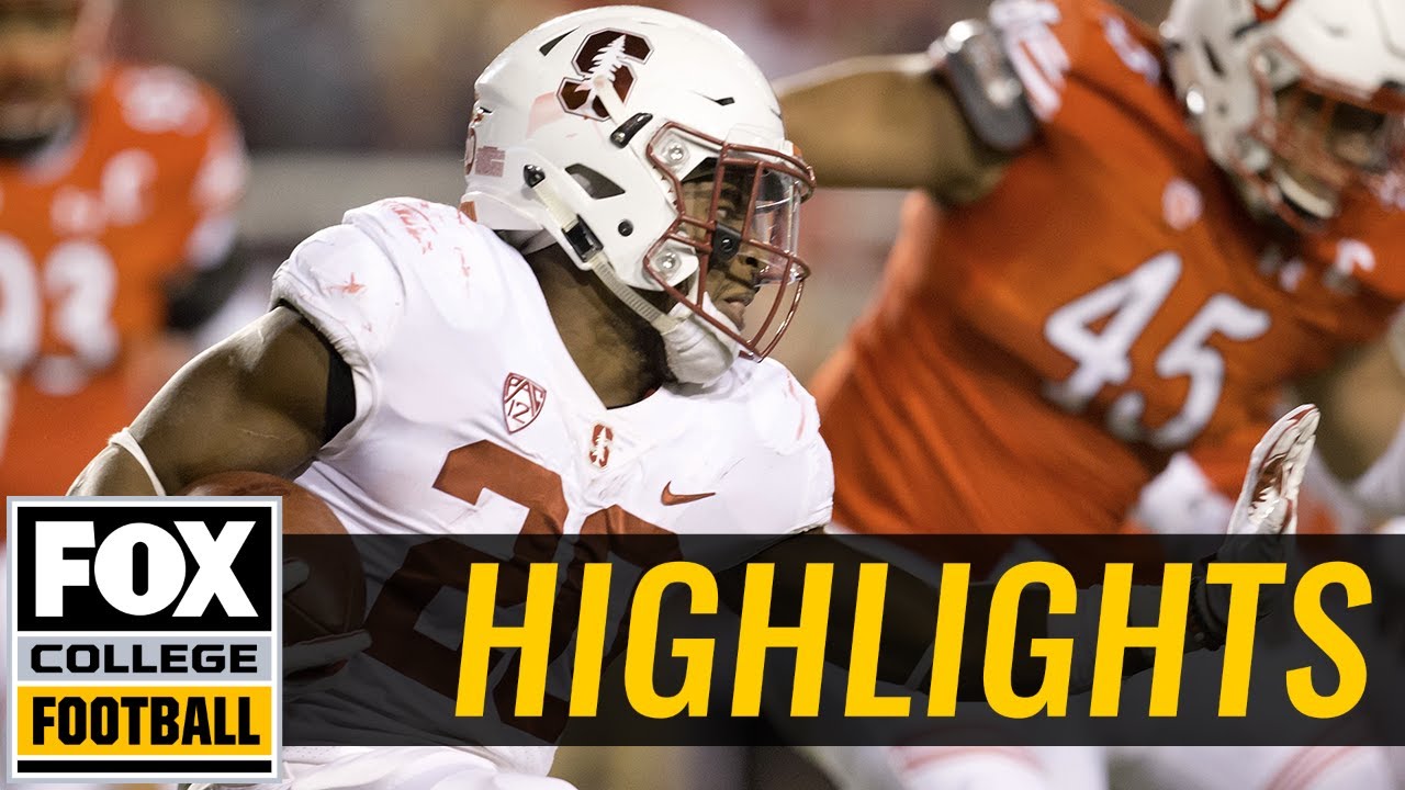 Stanford vs Utah Highlights FOX COLLEGE FOOTBALL YouTube