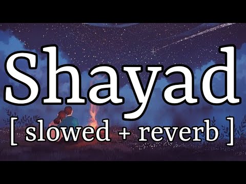 Shayad [ slowed + reverb ] || Arijit Singh || Lofi Audio