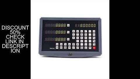 SNS-3V SNS-2V Dro 2 3 Axis Digital Readout Display TTL Signal 80V to 250V for Lathe Milling CNC Bori