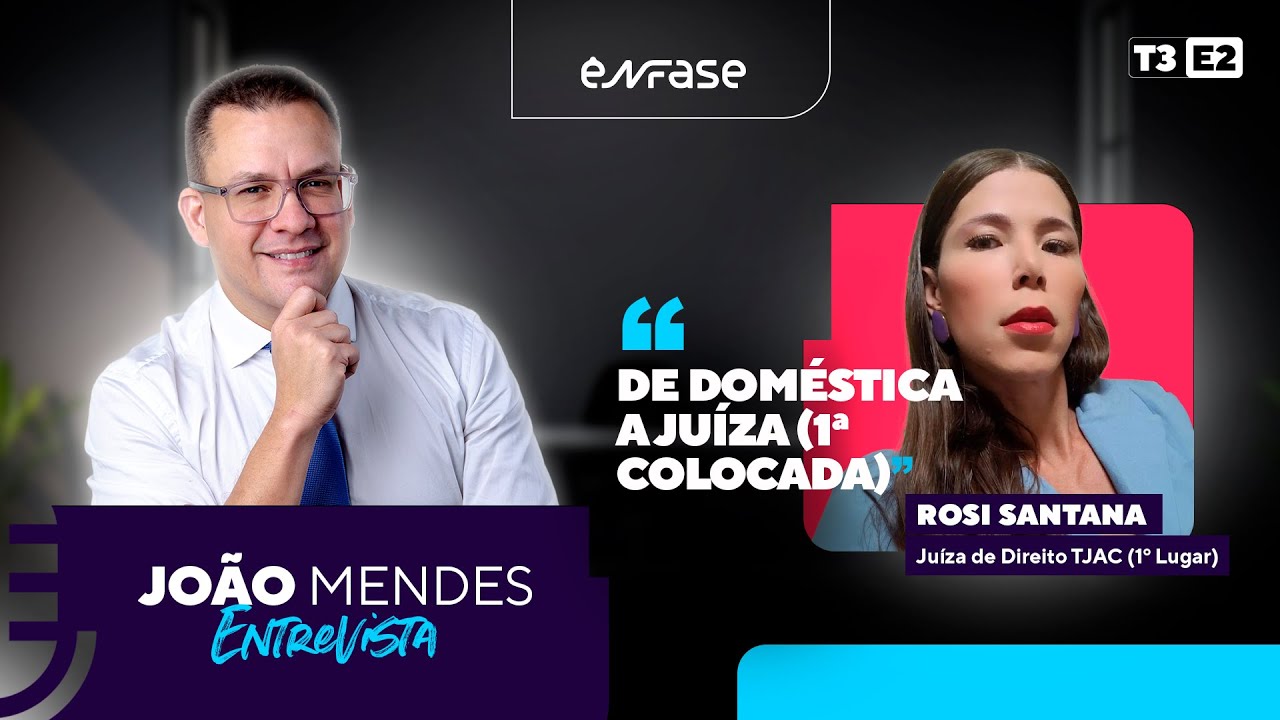 De Doméstica a Juíza (1ª Colocada) | JM Entrevista Rosi Santana, Juíza TJAC