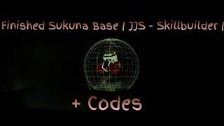 Finished Sukuna Base | JJS - Skillbuilder | + Code